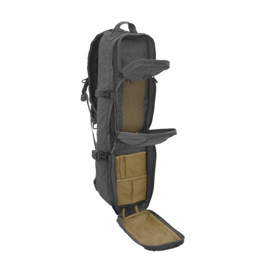 Civilian Labt Sac à dos monobretelle Grayman Takedown pour carabine gris
