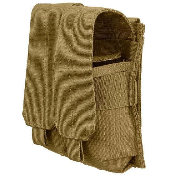 Condor Porte-chargeur double M4/M16 MOLLE Coyote Brown