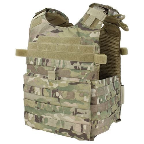 Condor Porte-plaques léger Gunner MultiCam
