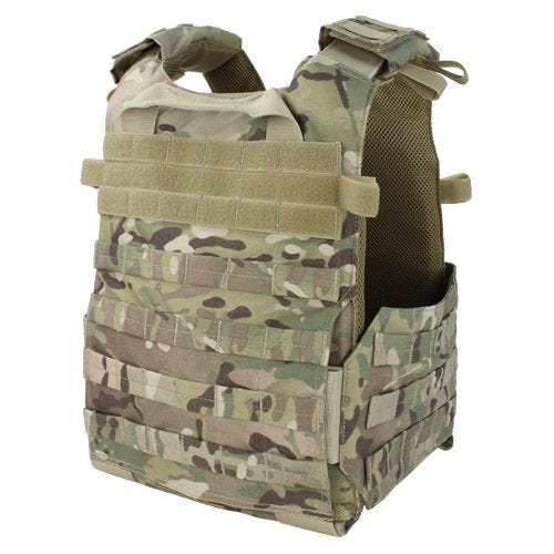Condor Porte-plaques léger Gunner MultiCam