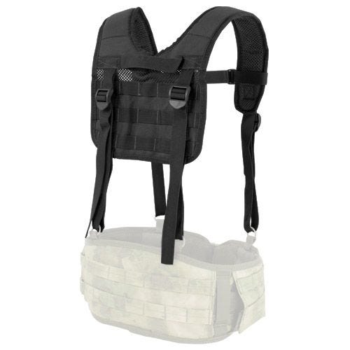 Condor Harnais en forme de H noir
