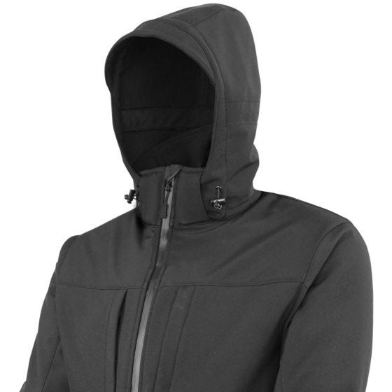 Condor Parka Softshell Overcast noire
