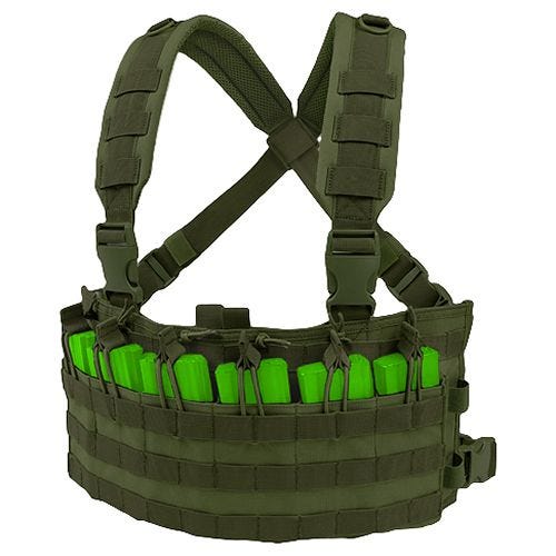 Condor Harnais de poitrine Rapid Assault Olive Drab