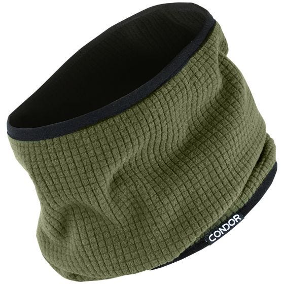 Condor Tour de cou réversible Olive Drab/noir