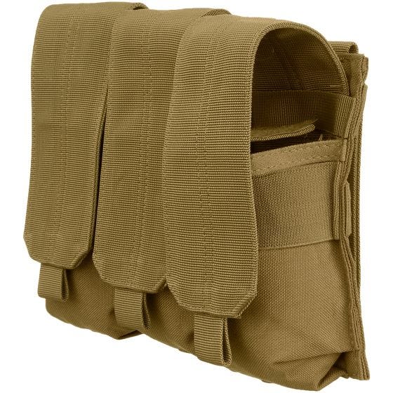 Condor Porte-chargeur triple M4/M16 MOLLE Coyote Brown