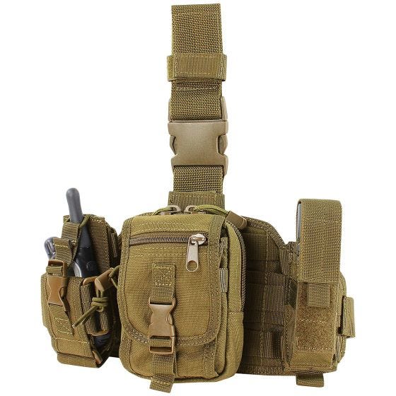 Condor Holster de jambe utilitaire Coyote Brown