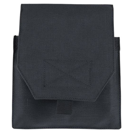 Condor Lot de 2 pochettes pour plaques latérales noires