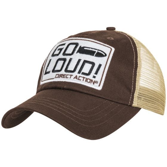 Direct Action Casquette Feed GO LOUD! marron