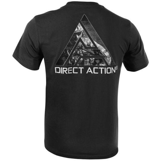 Direct Action T-shirt logo D.A. 3 noir