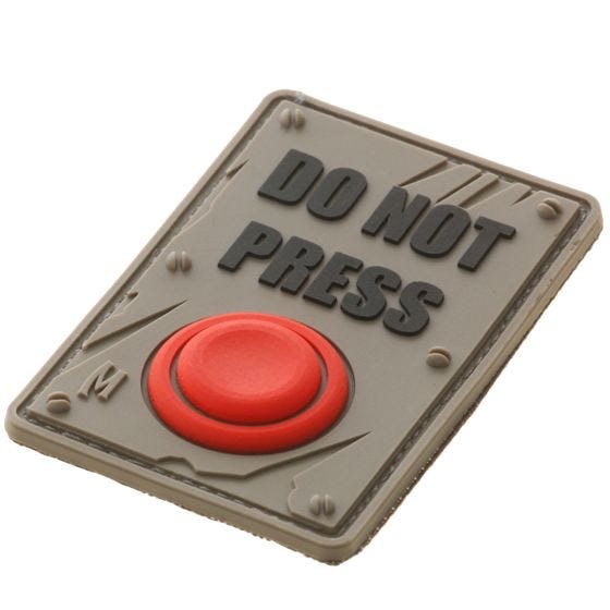 Maxpedition Écusson Do Not Press (SWAT)