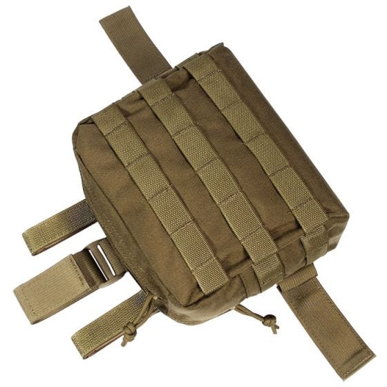 Flyye Plateforme de cuisse MOLLE Coyote Brown