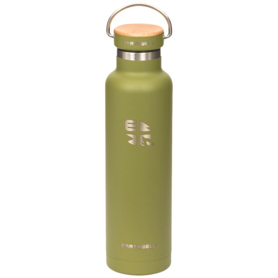 Earthwell Bouteille isotherme avec isolation sous vide 650 ml Pine/Sequoia Pine