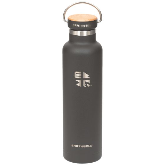 Earthwell Bouteille isotherme avec isolation sous vide 650 ml Pine/Volcanic Black
