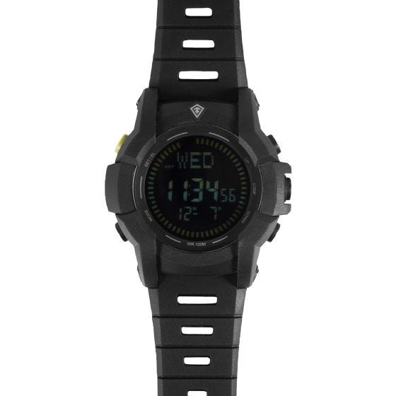 First Tactical Montre Canyon avec boussole électronique noire