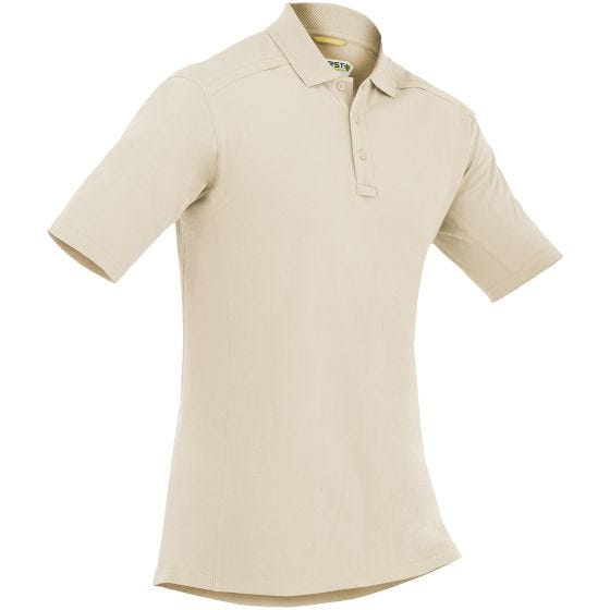 First Tactical Polo homme à manches courtes en coton avec poche pour stylo kaki