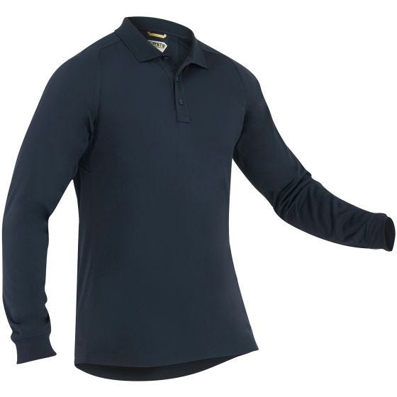 First Tactical Polo à manches longues pour homme Performance Midnight Navy