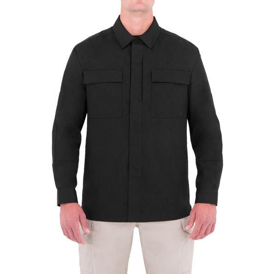 First Tactical T-shirt à manches longues pour homme Specialist BDU noir