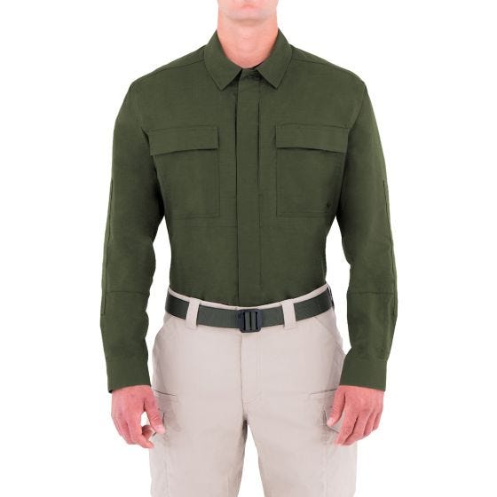 First Tactical T-shirt à manches longues pour homme Specialist BDU OD Green