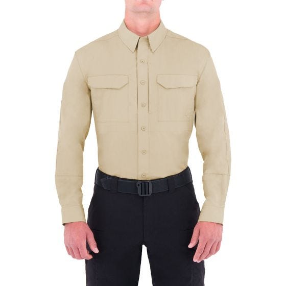 First Tactical T-shirt tactique à manches longues pour homme Specialist kaki