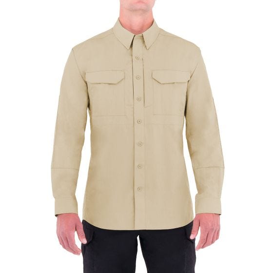 First Tactical T-shirt tactique à manches longues pour homme Specialist kaki