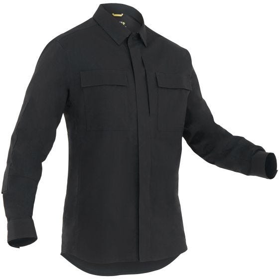 First Tactical T-shirt à manches longues pour homme Tactix BDU noir
