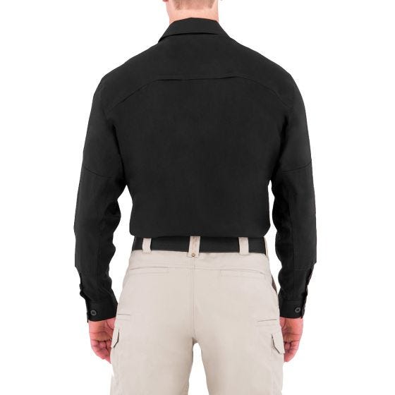First Tactical T-shirt à manches longues pour homme Tactix BDU noir