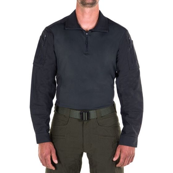 First Tactical T-shirt à manches longues pour homme Defender Midnight Navy