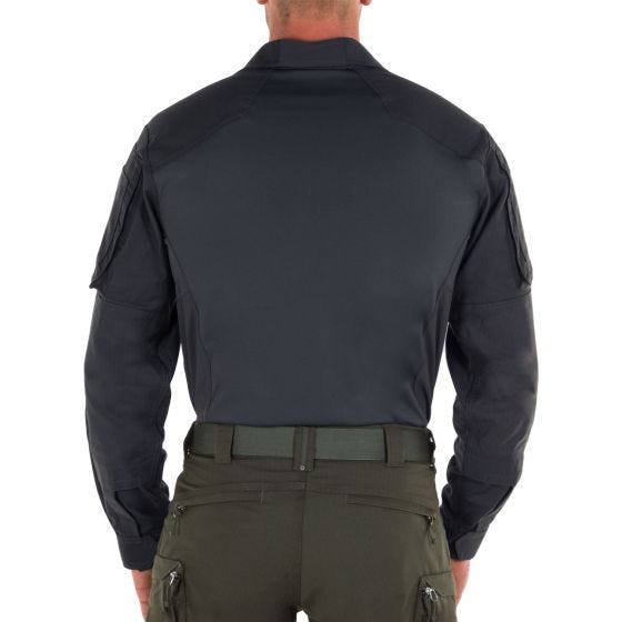 First Tactical T-shirt à manches longues pour homme Defender Midnight Navy