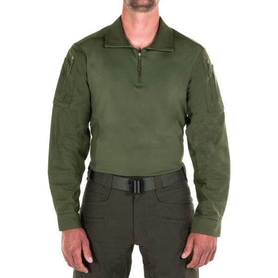 First Tactical T-shirt à manches longues pour homme Defender OD Green