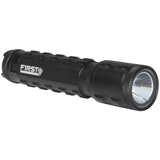 First Tactical Lampe de poche TriTac de taille moyenne noire