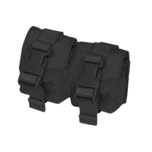 Flyye Double étui pour grenade à fragmentation noir