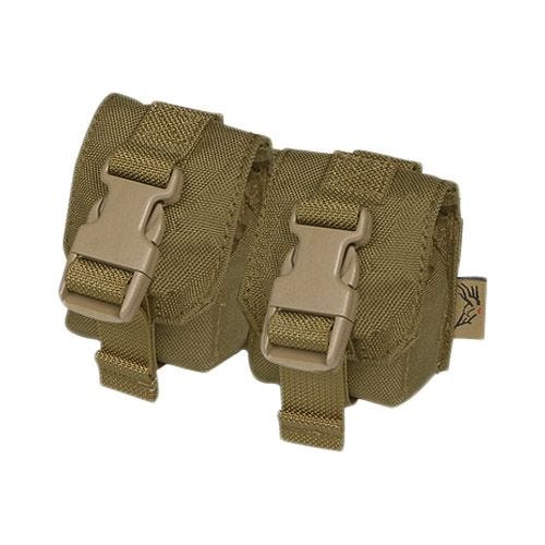Flyye Double étui pour grenade à fragmentation Coyote Brown