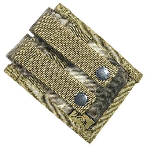 Flyye Porte-chargeur double 9 mm MOLLE A-TACS AU