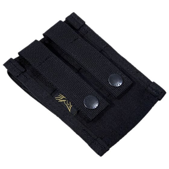 Flyye Porte-chargeur double 9 mm MOLLE noir