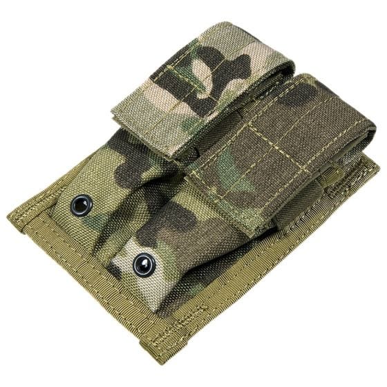 Flyye Porte-chargeur double 9 mm MOLLE MultiCam