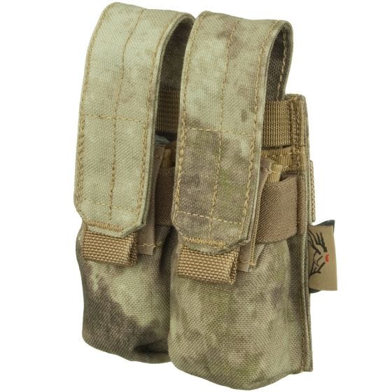 Flyye Porte-chargeur double 9 mm Ver. FE MOLLE A-TACS AU