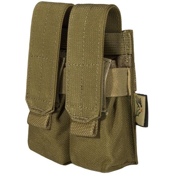 Flyye Porte-chargeur double 9 mm Ver. FE MOLLE Coyote Brown