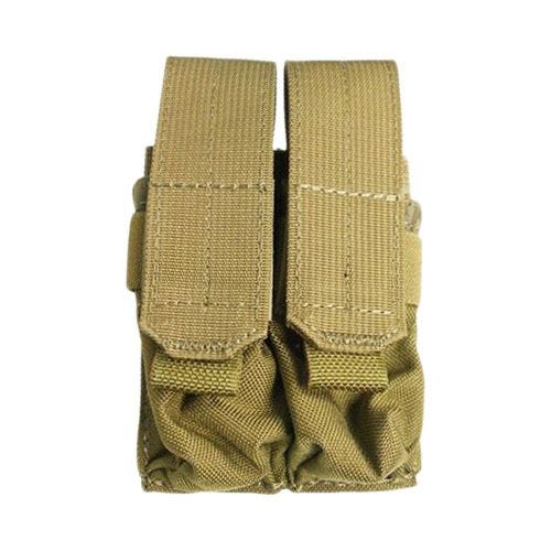 Flyye Porte-chargeur double 9 mm Ver. FE MOLLE kaki