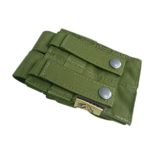 Flyye Porte-chargeur double 9 mm Ver. FE MOLLE Olive Drab