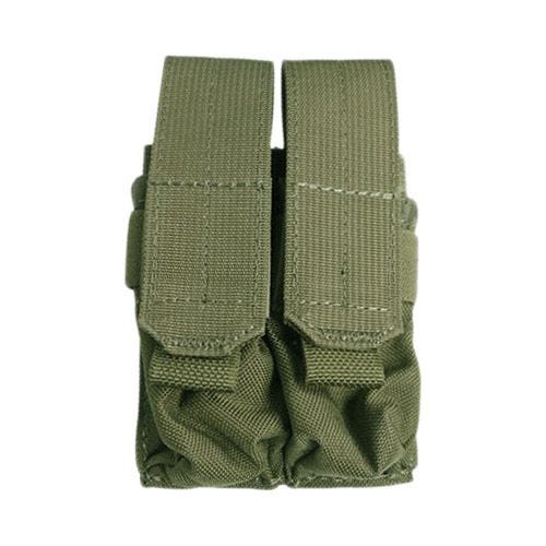 Flyye Porte-chargeur double 9 mm Ver. FE MOLLE Ranger Green