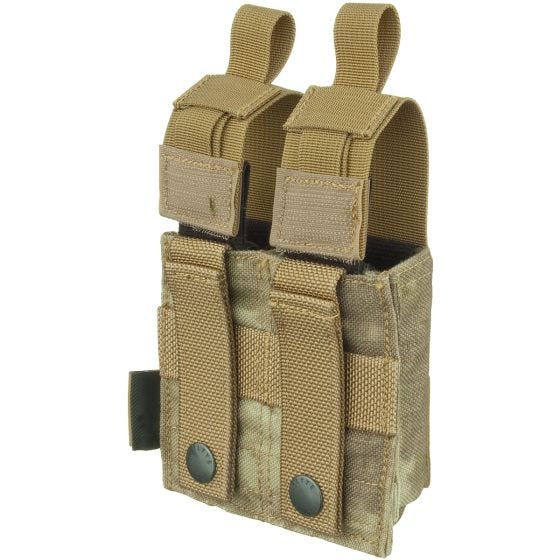 Flyye Porte-chargeur double de pistolet 9 mm Ver. HP MOLLE A-TACS AU