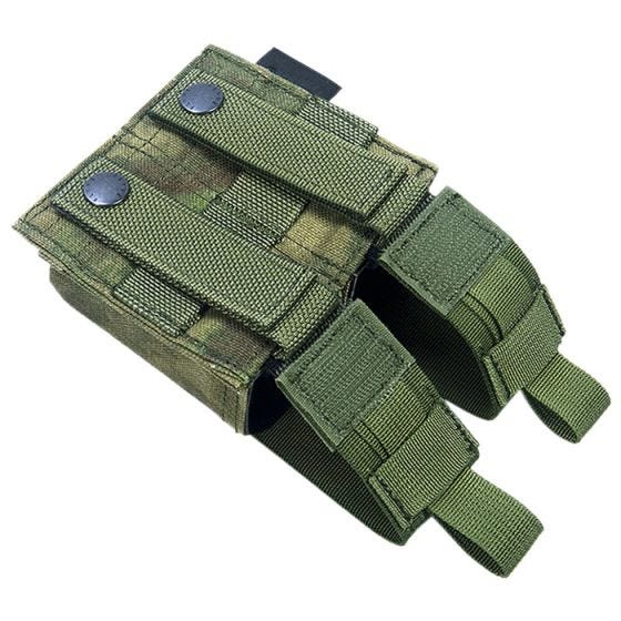 Flyye Porte-chargeur double de pistolet 9 mm Ver. HP MOLLE A-TACS FG