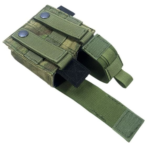 Flyye Porte-chargeur double de pistolet 9 mm Ver. HP MOLLE A-TACS FG