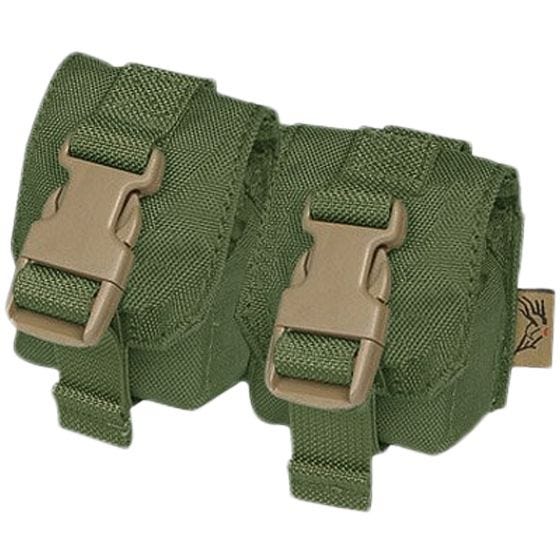 Flyye Double étui pour grenade à fragmentation Olive Drab