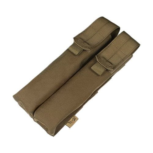Flyye Porte-chargeur double P90/UMP MOLLE Coyote Brown