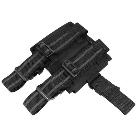 Flyye Plateforme de cuisse à passants avec double porte-chargeur pour M4/M16 noir