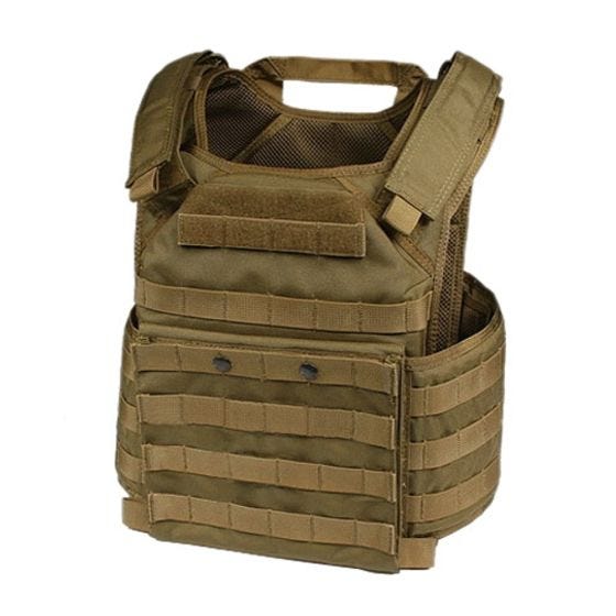 Flyye Gilet tactique GEN 2 avec plaque supplémentaire mobile Coyote Brown