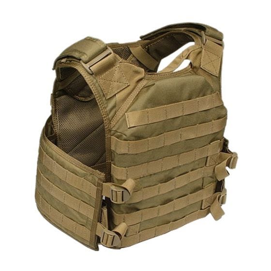 Flyye Gilet tactique GEN 2 avec plaque supplémentaire mobile Coyote Brown