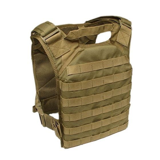 Flyye Gilet tactique GEN 2 avec plaque supplémentaire mobile Coyote Brown
