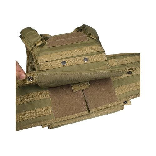 Flyye Gilet tactique GEN 2 avec plaque supplémentaire mobile kaki